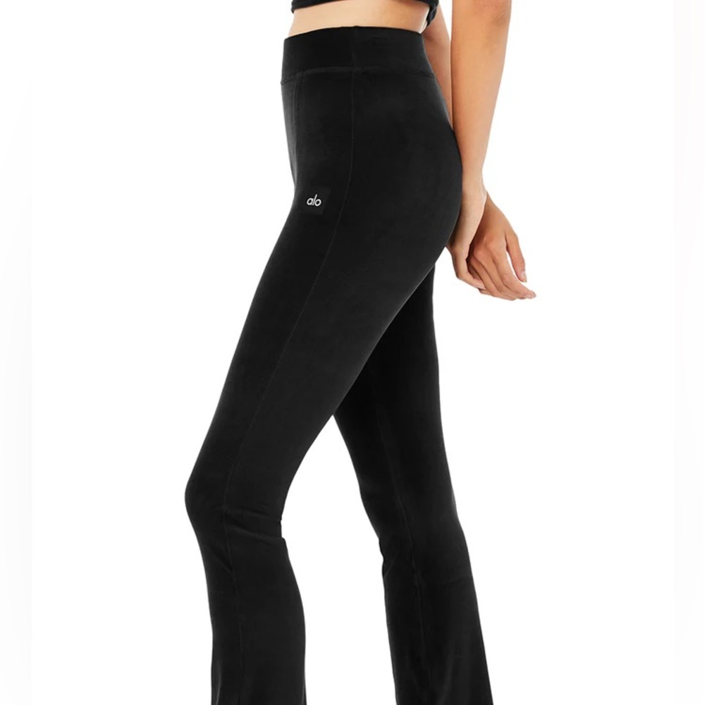 ALO Yoga Velour Flare Pants XS